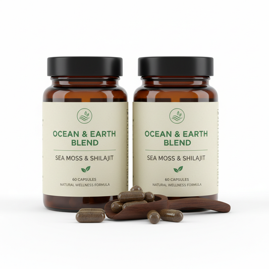 Sea Moss & Shilajit Dynamic Vitality Bundle 60 Count
